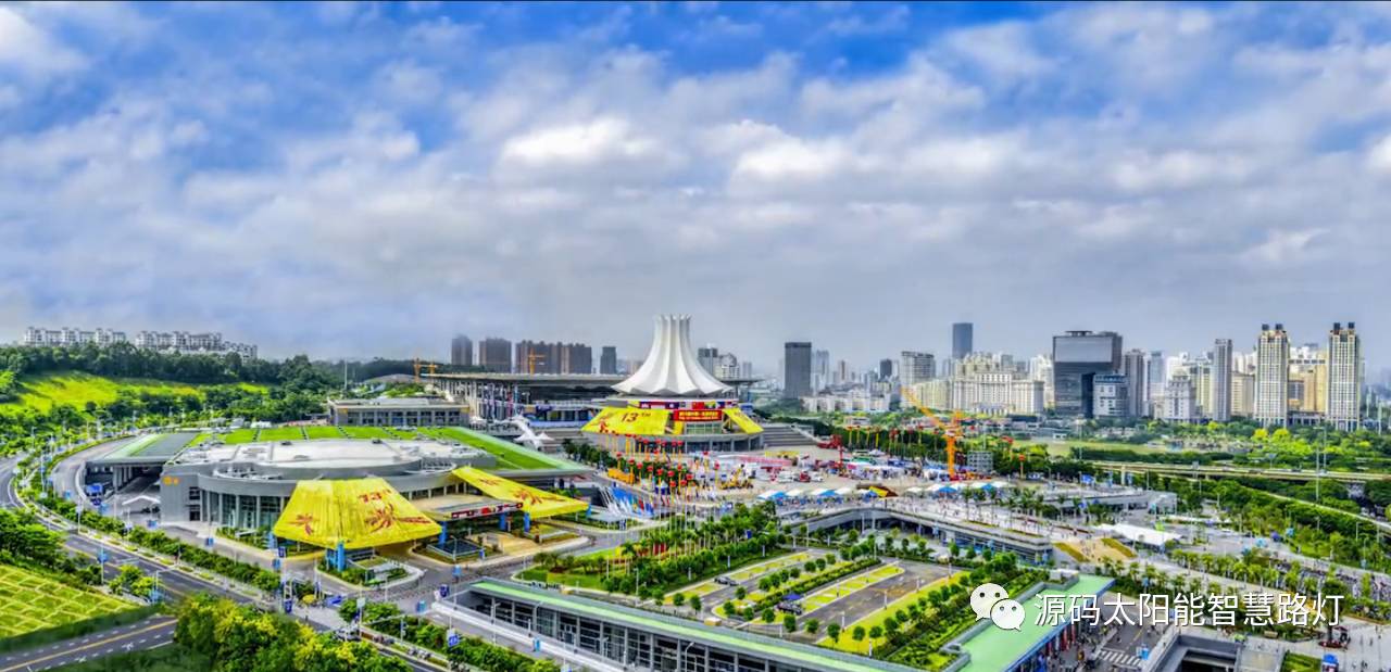太陽能路燈，太陽能路燈廠家，太陽能平板燈，東盟博覽會